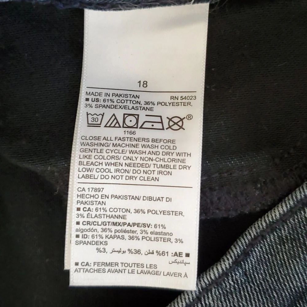 NWT Old Navy girls dark gray ballerina jeggings sz 18